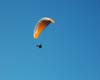 Tit.: Colo Capello en vuelo - Lugar: Cerro Piltriquitrón - Autor: NN (amigo del Colo)