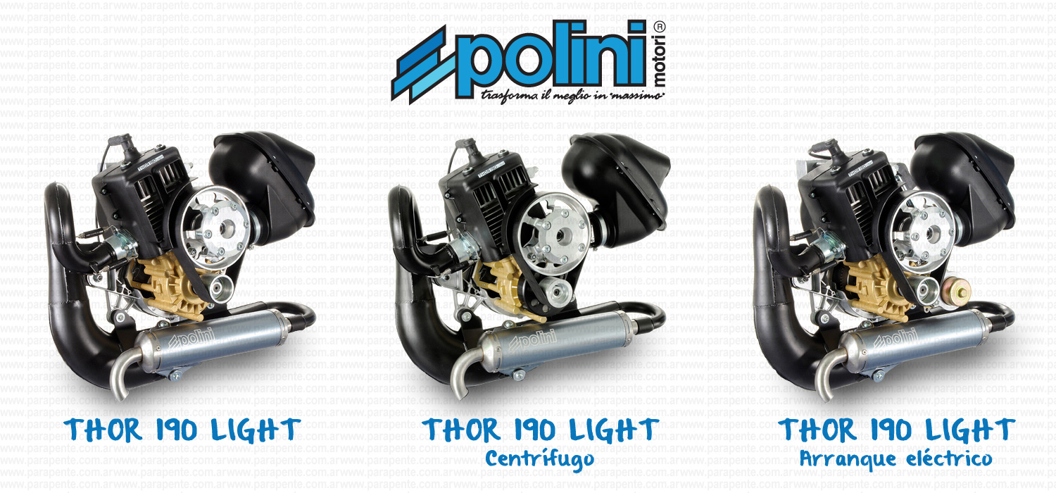 Polini Thor 190 Light, Centrífugo y Arranque eléctrico